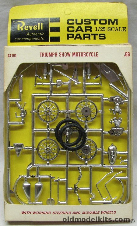 Revell 1/25 Triumph Show Motorcycle, C1161 plastic model kit